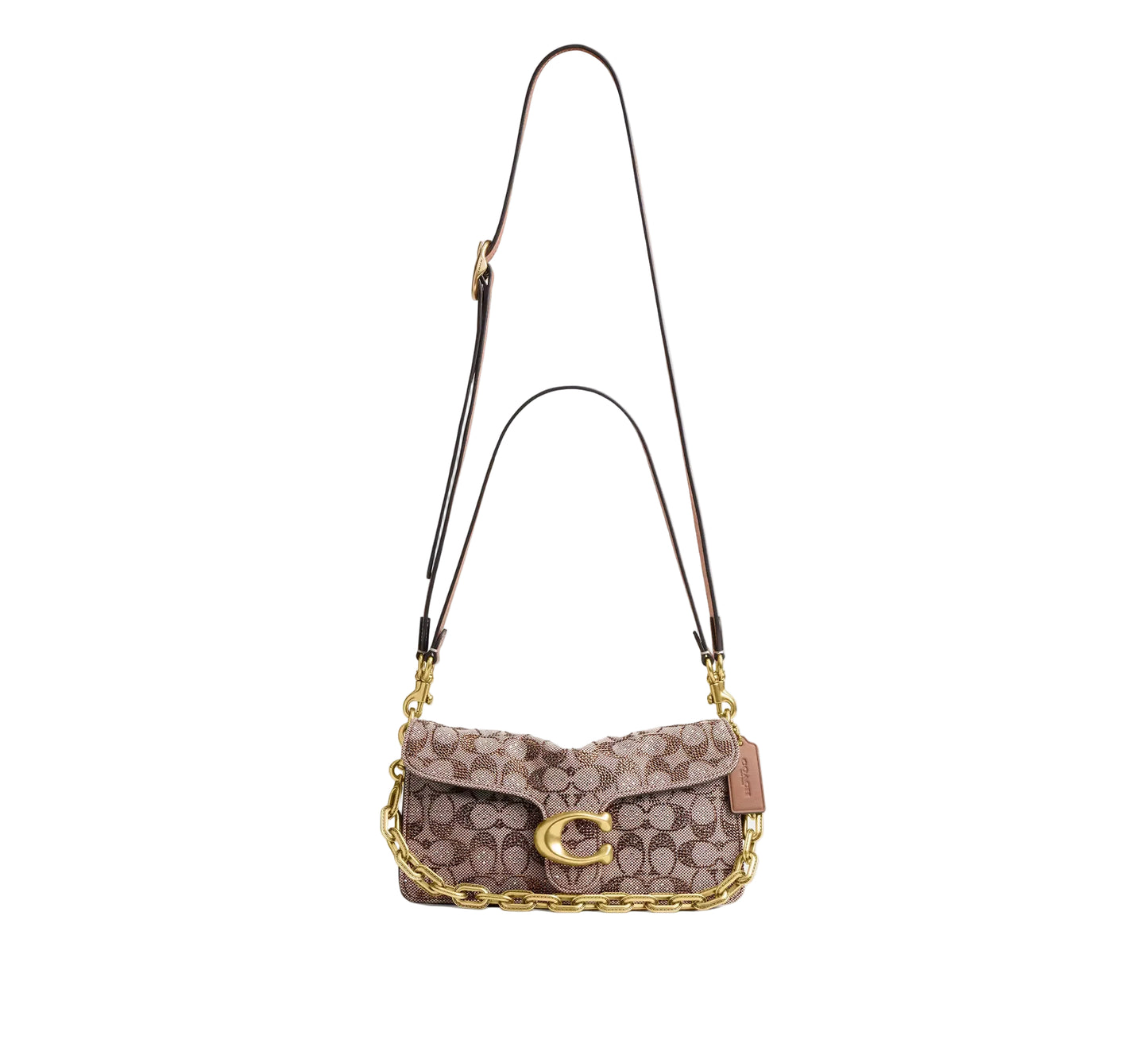 Coach Bag 26 In Crystal Signature
