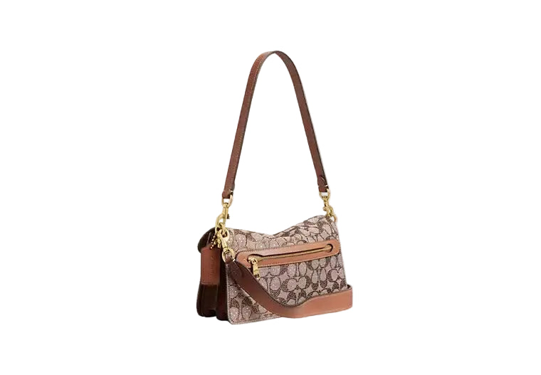 Coach Bag 26 In Crystal Signature