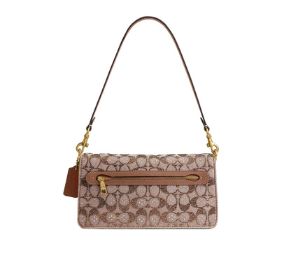 Coach Bag 26 In Crystal Signature